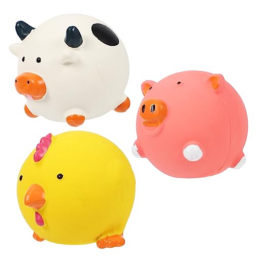 Kisangel 9stücke Cartoon Hundespielzeuge Aus Latex Quietschendes Kauspielzeug Für Hunde Beißspielzeuge Für Welpen Und Kleine Hunde Inkl Süßem Design Schweinchen Huhn Kuh Kisangel 9stücke Cartoon Hundespielzeuge Aus Latex Quietschendes Kauspielzeug Für Hunde Beißspielzeuge Für Welpen Und Kleine Hunde Inkl Süßem Design Schweinchen Huhn Kuh von Kisangel
