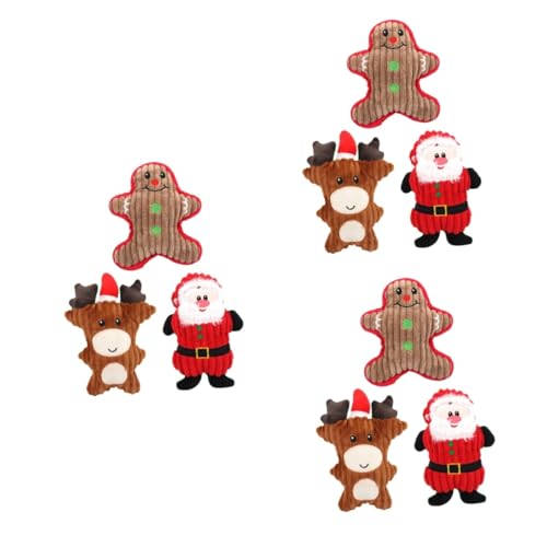Kisangel 9 STK Haustier Quietschendes Spielzeug Hundestrumpffüller Weihnachtsspielzeug Für Haustiere Weihnachten Kauspielzeug Für Hunde -plüsch Rot Einstellen Kleiner Hund Kisangel 9 STK Haustier Quietschendes Spielzeug Hundestrumpffüller Weihnachtsspielzeug Für Haustiere Weihnachten Kauspielzeug Für Hunde -plüsch Rot Einstellen Kleiner Hund von Kisangel