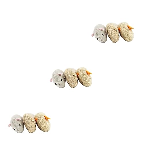 Kisangel 9 STK katzenspielzeug Flauschige Kuscheltiere Haustier Plüsch beißen Katze Plüschtier Spielzeuge Plüschmäuse Spielzeug für Haustiere Mäuse Spielzeug Bissfest Kisangel 9 STK katzenspielzeug Flauschige Kuscheltiere Haustier Plüsch beißen Katze Plüschtier Spielzeuge Plüschmäuse Spielzeug für Haustiere Mäuse Spielzeug Bissfest von Kisangel