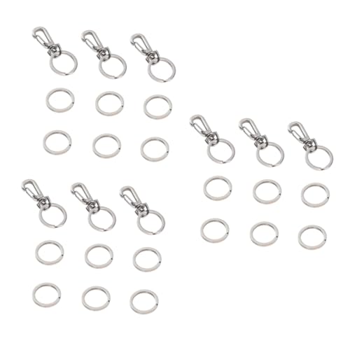 Kisangel 9 Sets Hundemarken Markenhalter Haustiermarken-Clip Für Einfach Zu Wechselnde Hundemarken Edelstahl Für Größen Von Haustieren Kisangel 9 Sets Hundemarken Markenhalter Haustiermarken-Clip Für Einfach Zu Wechselnde Hundemarken Edelstahl Für Größen Von Haustieren von Kisangel