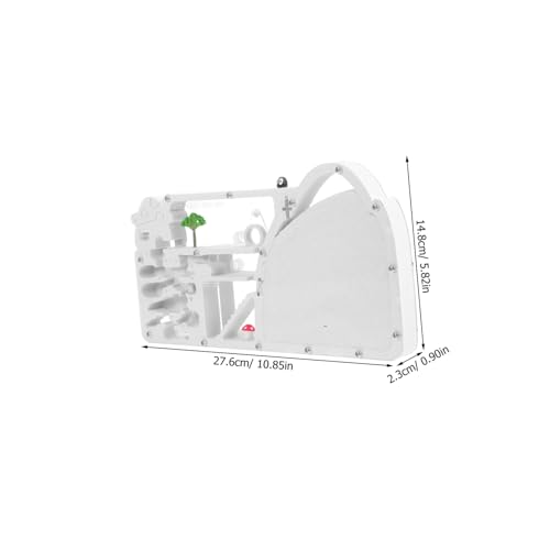 Kisangel Ant Observation Castle mit Transparentem Formicarium Mehrwinklige Sichtfenster Kompakt und Tragbar für Familienprojekte und Wissenschaftsexperimente zu Ameisenverhalten und Kisangel Ant Observation Castle mit Transparentem Formicarium Mehrwinklige Sichtfenster Kompakt und Tragbar für Familienprojekte und Wissenschaftsexperimente zu Ameisenverhalten und von Kisangel