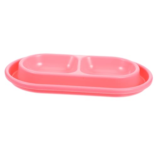 Kisangel Katzennapf Und Hundenapf Set Mit Antifallfunktion rutschfeste wasserdichte Futternäpfe Für Kleine Und Große Haustiere Geeignet Für Futter Und Wasser Rosa Praktischen von Kisangel