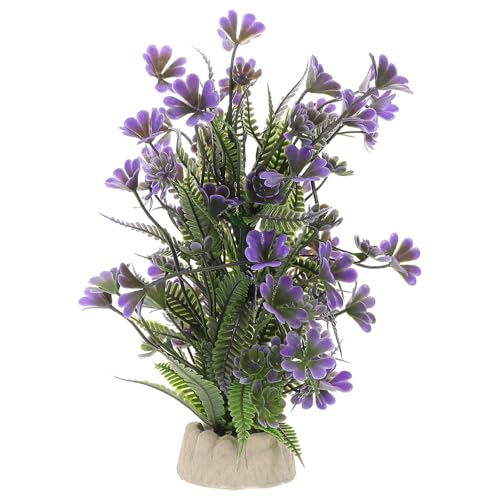 Kisangel Aquariumpflanze: Gefälschte Pflanzen, Aquarium-Dekoration, Haustiere, Plastikblume, künstliche Aquarium-Dekoration, Goldfisch, Fischhäute, Bonsai, von Kisangel