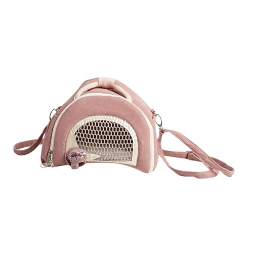 Kisangel Atmungsaktive Kleine Haustier-transporttasche mit Mesh für Hamster Ratten Flughörnchen Tragbare Schultertasche mit Anti-Verlust-Design für Meerschweinchen und Kleine Exotische Kisangel Atmungsaktive Kleine Haustier-transporttasche mit Mesh für Hamster Ratten Flughörnchen Tragbare Schultertasche mit Anti-Verlust-Design für Meerschweinchen und Kleine Exotische von Kisangel