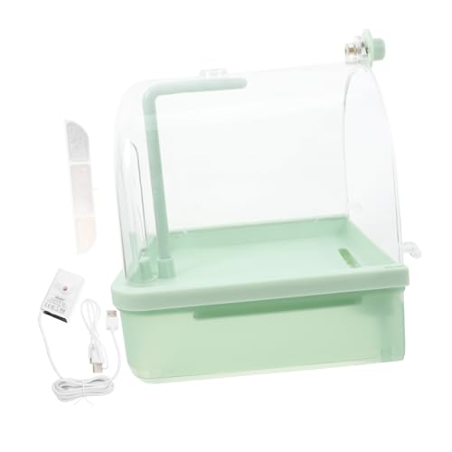 Kisangel Automatische Badewanne „papagei“. Vogel Heizung Papageienbad Für Käfig Vogelwanne Jaulas Haustierbad Große Vogeltränke Für Käfig Wellensittich Badewanne Vogelhaus Abs Light Green Kisangel Automatische Badewanne „papagei“. Vogel Heizung Papageienbad Für Käfig Vogelwanne Jaulas Haustierbad Große Vogeltränke Für Käfig Wellensittich Badewanne Vogelhaus Abs Light Green von Kisangel