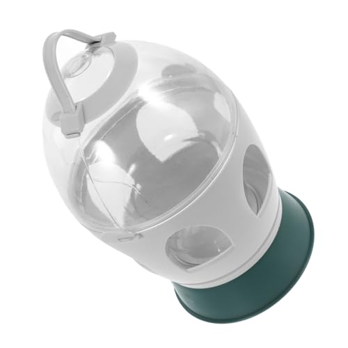 Kisangel Automatischer Geflügel Tränke Wasserspender Futterspender Langlebig Einfach zu Reinigen für Kleine Hühnerställe und Taubenkäfige von Kisangel