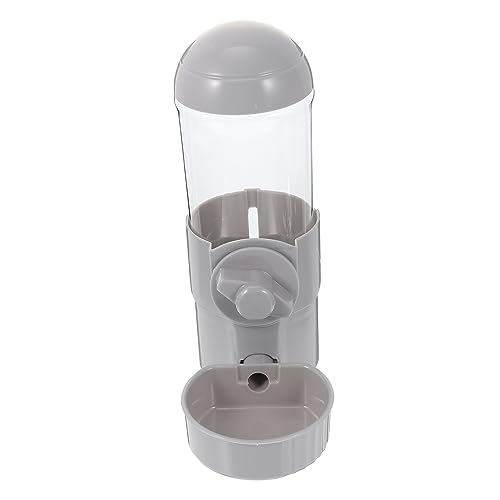 Kisangel Automatischer Wasserspender Für Hunde Hängender Wassernapf Aus Generation rutschfest Und Auslaufsicher Für Hundekäfige Für Unterwegs Graue Farbe Kisangel Automatischer Wasserspender Für Hunde Hängender Wassernapf Aus Generation rutschfest Und Auslaufsicher Für Hundekäfige Für Unterwegs Graue Farbe von Kisangel