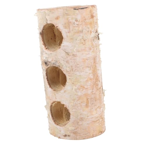 Kisangel Birkenholz Hamster Versteck mit Löchern Innendurchmesser Natürliches Kauspielzeug Hamster Tunnel Baumhöhle für Verstecken Schlafen Kleine Nager Kisangel Birkenholz Hamster Versteck mit Löchern Innendurchmesser Natürliches Kauspielzeug Hamster Tunnel Baumhöhle für Verstecken Schlafen Kleine Nager von Kisangel
