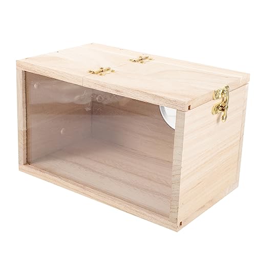 Kisangel Sittich Nistkasten Outdoor Vogel Holz Nymphensittich Inkubation Box Für Wellensittich von Kisangel