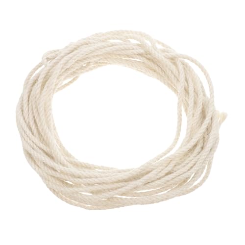 Kisangel Jute Katzenkratzbaum Seil 10m Weiß Sisal Schnur Matte Katze Kletterturm Ersatz von Kisangel
