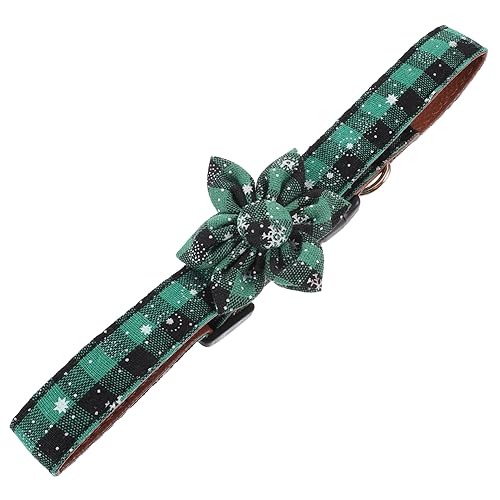 Kisangel Verstellbares Katzenhalsband Haustierhalsband Dekorativ Schmücken Sie Die Hundehalsbandschnalle Für Weihnachtsfeiern Und Hochzeiten von Kisangel