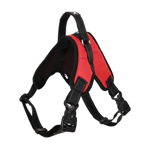 Kisangel Sattel-Stil Mesh Große/mittlere Hund Rot Größe L Bequem Spaziergang Kisangel Sattel-Stil Mesh Große/mittlere Hund Rot Größe L Bequem Spaziergang von Kisangel