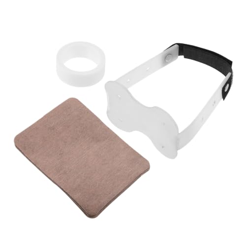 Kisangel Dog Ear Stand Up Kit mit Kunststoffstütze und Breitem Klebeband Verstellbares Ohrpflege Tool für Welpen und Große bis Kleine Hunde Sanfte Ohrenkorrektur und Aufrechte Ohrhaltung von Kisangel