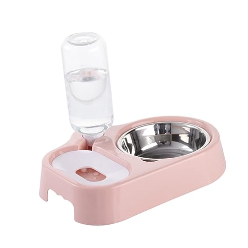 Kisangel Futter- und Wassernapf für Hunde Automatischer Futternapf für Haustiere Doppelnapfsystem Nicht Leicht Zu Reinigen Kisangel Futter- und Wassernapf für Hunde Automatischer Futternapf für Haustiere Doppelnapfsystem Nicht Leicht Zu Reinigen von Kisangel