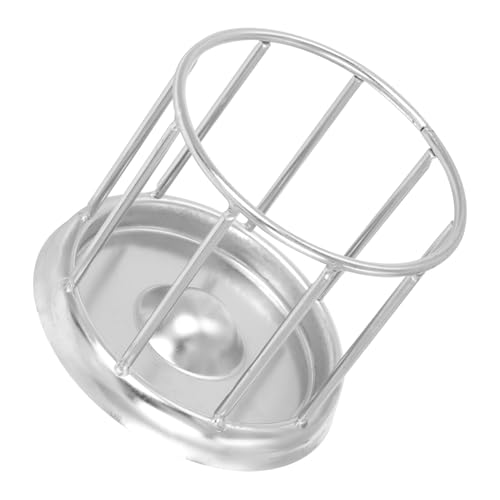 Kisangel Edelstahl Reptilien Futternapf Standsicher Futterschale für Schildkröten und Echsen Rostfrei Leicht zu Reinigen Stabiler Stand Platzsparend Sicher für Terrarien Haustiere von Kisangel