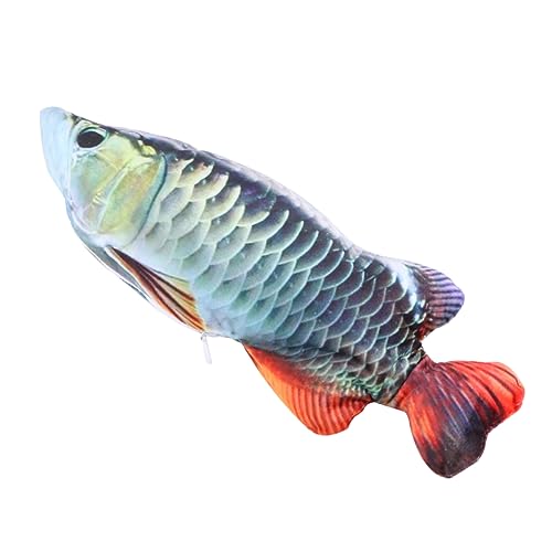 Kisangel Elektrisches Katzenspielzeug Plüsch Springender Fisch USB Wiederaufladbar Lustiger Interaktiver Pet Teaser aus Sicher Stimuliert Katzenaktivität und Schützt Möbel Kisangel Elektrisches Katzenspielzeug Plüsch Springender Fisch USB Wiederaufladbar Lustiger Interaktiver Pet Teaser aus Sicher Stimuliert Katzenaktivität und Schützt Möbel von Kisangel