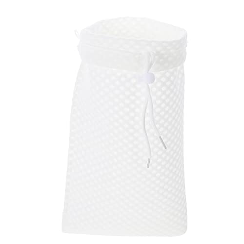 Kisangel Filterbeutel für Aquarien außen Aquarium Tasche Käfig Zubehör für Aquarien White Filter Bag Fish Tank Filter Sock Ersatz-Filtertüten Filterwerkzeuge für Aquarien Filterschwamm Weiß von Kisangel