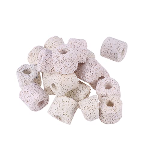 Kisangel 500g Aquarium Fisch Tank Sieb Media Weiß Poröse Bio Filtration Für Süßwasser/ von Kisangel