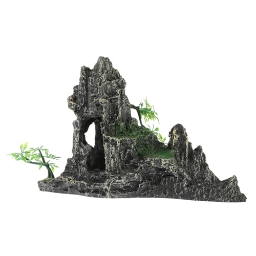 Kisangel Fischbecken Landschaftsbau Steingarten Künstlich Leuchtender Fisch Höhle Verstecke Aquarium Mit Blick Auf Die Berge Dekorationen Ornament Bausatz Aquarium-korallen- Luft Kisangel Fischbecken Landschaftsbau Steingarten Künstlich Leuchtender Fisch Höhle Verstecke Aquarium Mit Blick Auf Die Berge Dekorationen Ornament Bausatz Aquarium-korallen- Luft von Kisangel