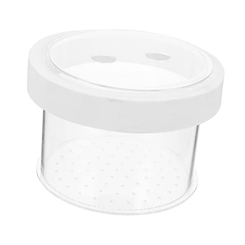 Kisangel Fischzuchtbox mit Abnehmbarem Deckel Schwimmende Isolationsbox für Aquarium Multifunktionaler Brutkasten zur Aufzucht Junger Fische und Laich Transparent und Langlebig von Kisangel