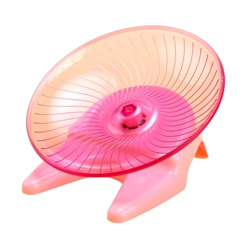 Kisangel Fliegende Untertasse Für Lautlose Hamster Laufrad Mit Ständer Für Kleine Haustiere – Leises Drehspielzeug Für Den Innenbereich Für Rennmäuse Mäuse Igel Kisangel Fliegende Untertasse Für Lautlose Hamster Laufrad Mit Ständer Für Kleine Haustiere – Leises Drehspielzeug Für Den Innenbereich Für Rennmäuse Mäuse Igel von Kisangel