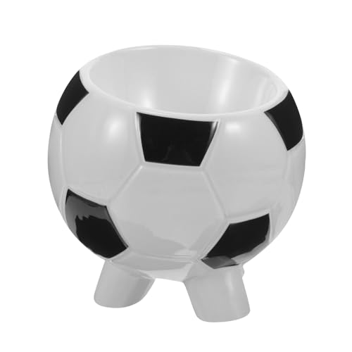 Kisangel Keramischer Haustiernapf Für Hunde Und Katzen Futternapf Mit Breiter Basis rutschfest Und Leicht Zu Reinigen Für Futter Und Wasser Fußball-Design Für Sportliche Haustiere Kisangel Keramischer Haustiernapf Für Hunde Und Katzen Futternapf Mit Breiter Basis rutschfest Und Leicht Zu Reinigen Für Futter Und Wasser Fußball-Design Für Sportliche Haustiere von Kisangel
