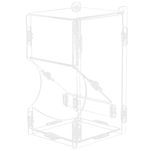 Kisangel Haustierbedarf - Automatischer Futterspender Aus Acryl Großes Fassungsvermögen Für Hamster Futterspender Einfach Zu Bedienen Und Zu Reinigen Kisangel Haustierbedarf - Automatischer Futterspender Aus Acryl Großes Fassungsvermögen Für Hamster Futterspender Einfach Zu Bedienen Und Zu Reinigen von Kisangel