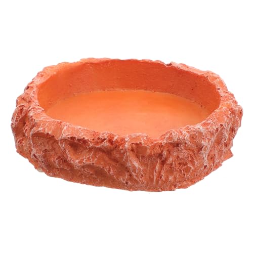 Kisangel Reptile Futternapf Und Wasserschale Aus Resin Für Terrarien Rutschfester Stabiler Futter Und Wasserbehälter Für Schildkröten Geckos Und Andere Kleintiere Kisangel Reptile Futternapf Und Wasserschale Aus Resin Für Terrarien Rutschfester Stabiler Futter Und Wasserbehälter Für Schildkröten Geckos Und Andere Kleintiere von Kisangel