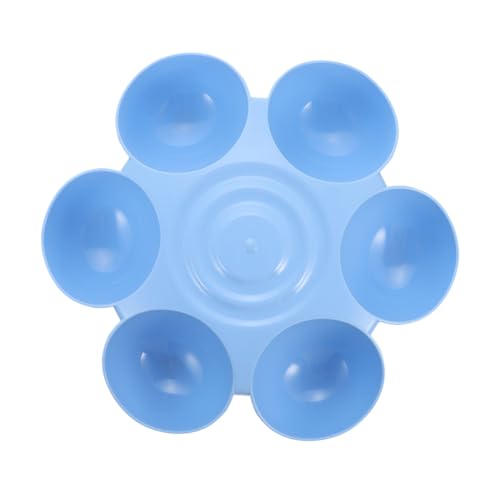 Kisangel Futternapf Für Haustiere Katzennäpfe Wasser- Und Futternapf Für Hunde Trinknapf Für Katzen Wasserspender Für Welpen Wasserspender Für Hunde Futterbecken Für Haustiere Abs Sky-Blue von Kisangel
