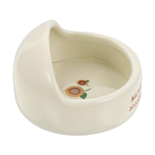 Kisangel Futternapf für Hamster Igel Essen Futterautomat für Haustiere Hamster Feeding Bowl Small pet Feeder Vorratsbehälter für Lebensmittel Wasserbehälter für Haustiere Hase Haustiernapf von Kisangel