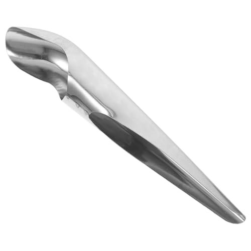 Kisangel Edelstahl Vogelfutter Scoop Vielseitiger Fülllöffel Für Vogel Und Papageienfutter Langlebig Leicht Zu Reinigen Elegantes Design Für Jedes Zuhause Für Fütterung Von Haustieren von Kisangel