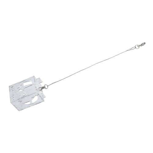 Kisangel Papagei Spielzeug Futtersuche Vogel Feeder Spielzeug Acryl Box Sicher für Mini Ara von Kisangel