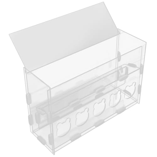 Kisangel Futtertrinker Hühnerzubehör für Hühner wasserspender für hühner Vogelfutterschale Hähnchen Futternapf Hühnerfutter Rutin Futternapf für Hühner Acryl Transparent Kisangel Futtertrinker Hühnerzubehör für Hühner wasserspender für hühner Vogelfutterschale Hähnchen Futternapf Hühnerfutter Rutin Futternapf für Hühner Acryl Transparent von Kisangel