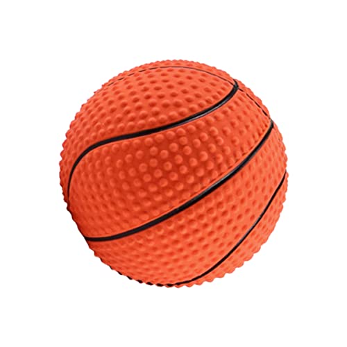 Kisangel Robustes Latex-Basketball-Hunde-backenzahnspielzeug Quietschendes Biss-widerstands-Haustier-kauspielzeug Kisangel Robustes Latex-Basketball-Hunde-backenzahnspielzeug Quietschendes Biss-widerstands-Haustier-kauspielzeug von Kisangel