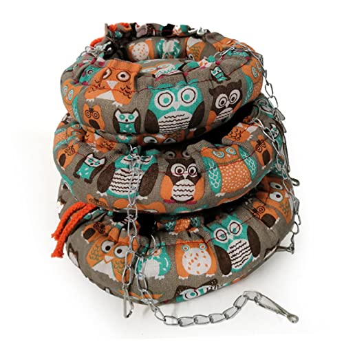 Kisangel Hängematte für Hamster vogelkäfig zubehör vogelzubehör für käfig Vogelhäuschen Kaninchenbett Hamsterspielzeug Nest Schlafsack Papagei hängende Hängematte Haustier hängendes Bett Kisangel Hängematte für Hamster vogelkäfig zubehör vogelzubehör für käfig Vogelhäuschen Kaninchenbett Hamsterspielzeug Nest Schlafsack Papagei hängende Hängematte Haustier hängendes Bett von Kisangel