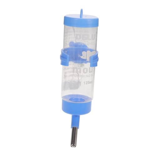 Kisangel Hängende Trinkflasche für Kleintiere Wasserspender für Kaninchen Hamster und Andere Haustiere Farbe Zufällig Auslaufsichere Einfach zu Befestigende Wasserflasche von Kisangel