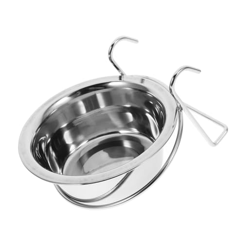 Kisangel Hängender Hundenapf Drinnen Groß Erhöht Katzenfutter Montiert Modern Futternäpfe Für Haustiere Praktischer Welpennapf Fütterung Hundenäpfe Rostfreier Stahl Silver Kisangel Hängender Hundenapf Drinnen Groß Erhöht Katzenfutter Montiert Modern Futternäpfe Für Haustiere Praktischer Welpennapf Fütterung Hundenäpfe Rostfreier Stahl Silver von Kisangel