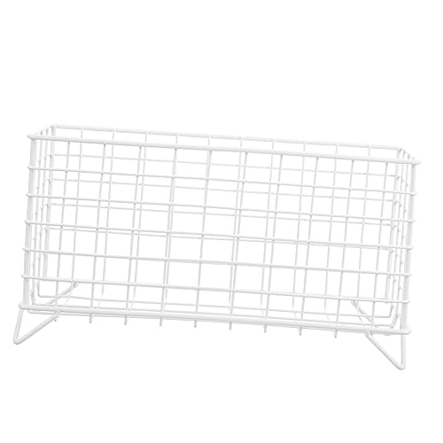 Kisangel Hollow Feeder Robuster Metall-futterspender Für Kaninchen Meerschweinchen Praktische Heu-futterstation Mit Minimalem Abfall Für Käfige Installieren Weißes Design von Kisangel