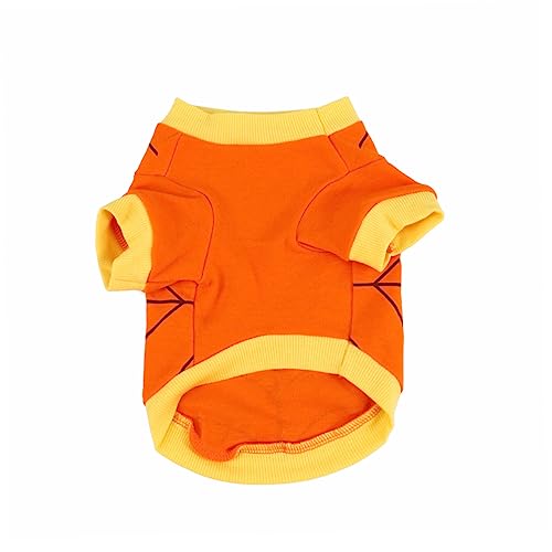 Kisangel Halloween Haustier T Shirt mit Cartoon Druck Lustiges Kostüm für Hunde und Katzen aus Strapazierfähigem für Halloween und Besondere Anlässe für Täglichen Gebrauch und Fotoshootings von Kisangel