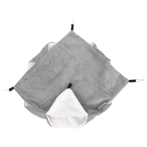 Kisangel Luxuriöse Chinchilla-hängematte Perfekt Als Haustierbett Warm Und Gemütlich von Kisangel
