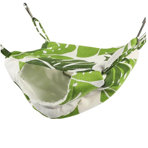 Kisangel Hamster Hängematte aus Hochwertigem Sicherem Material Warmes Schlafbett für Kleintiere Geeignet als Gemütlicher Rückzugsort und Spielplatz für Hamster und Meerschweinchen Kisangel Hamster Hängematte aus Hochwertigem Sicherem Material Warmes Schlafbett für Kleintiere Geeignet als Gemütlicher Rückzugsort und Spielplatz für Hamster und Meerschweinchen von Kisangel