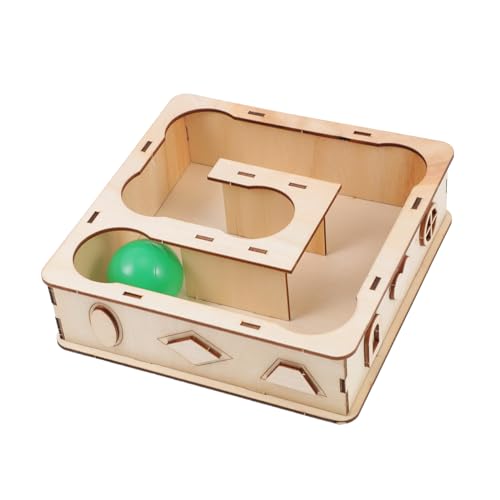 Kisangel Hamster Labyrinth aus Holz Beißfestes Kleintier Versteck Langlebiger Hamster Spielplatz mit Tunnel und Kletterstrecke Fördert Bewegung und Aktivität für Zwerghamster und Mäuse Kisangel Hamster Labyrinth aus Holz Beißfestes Kleintier Versteck Langlebiger Hamster Spielplatz mit Tunnel und Kletterstrecke Fördert Bewegung und Aktivität für Zwerghamster und Mäuse von Kisangel