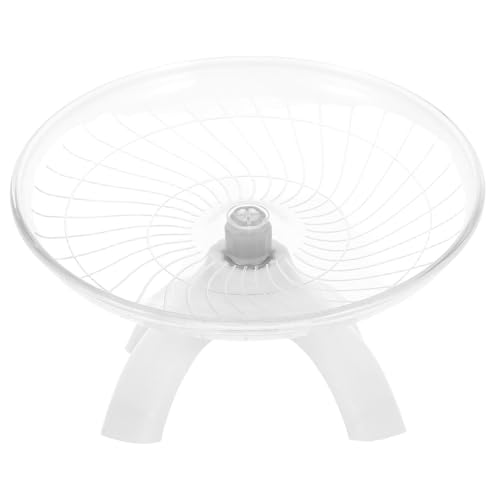 Kisangel Stummes Laufrad für Hamster Übungsspielzeug für Kleintiere Abs-Material von Kisangel