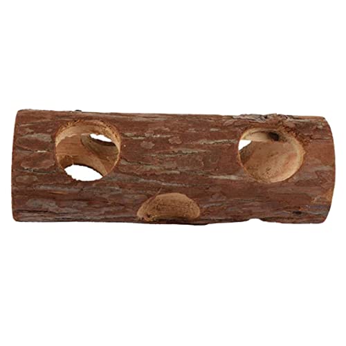Kisangel 250g Holz Hamster Tunnel Natürlicher Versteckspielzeug Für Hamster Zwerghamster Und Kleine Haustiere Langlebig Und Einfach Zu Reinigen Kisangel 250g Holz Hamster Tunnel Natürlicher Versteckspielzeug Für Hamster Zwerghamster Und Kleine Haustiere Langlebig Und Einfach Zu Reinigen von Kisangel