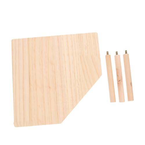 Kisangel Hamster Plattform aus Holz mit Stabilem Halter Bequeme Kletter Spielmöglichkeit für Hamsterkäfig Fördert Bewegung und Mentale Gesundheit Hamsterzubehör für Kleinen Nagerkäfig Kisangel Hamster Plattform aus Holz mit Stabilem Halter Bequeme Kletter Spielmöglichkeit für Hamsterkäfig Fördert Bewegung und Mentale Gesundheit Hamsterzubehör für Kleinen Nagerkäfig von Kisangel