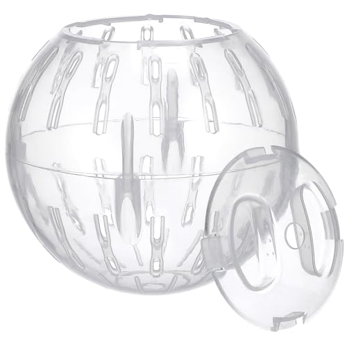 Kisangel Hamster- Rennmäuse Laufen Bälle Miniball für Zwerghamster Hamster hamsterspielzeug Haustier Übungsbälle für Zwerghamster Hamster läuft Bälle Weiß Kisangel Hamster- Rennmäuse Laufen Bälle Miniball für Zwerghamster Hamster hamsterspielzeug Haustier Übungsbälle für Zwerghamster Hamster läuft Bälle Weiß von Kisangel