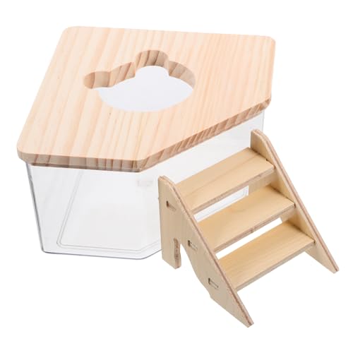 Kisangel Sichere Robuste Sandbadebox Für Hamster Mehrzweck-badewanne Für Kleintiere Zum Spielen Mit Streu von Kisangel