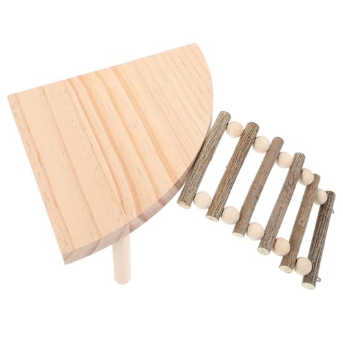 Kisangel Holzleiter-plattform Für Hamsterkäfig-Spielzeug Meerschweinchen-Leiter Chinchilla-Spielzeug Kisangel Holzleiter-plattform Für Hamsterkäfig-Spielzeug Meerschweinchen-Leiter Chinchilla-Spielzeug von Kisangel