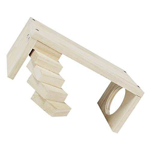 Kisangel Hamster Kletterplattform Aus Holz Und Sichere Treppe Für Kleine Haustiere Für Zwerghamster Meerschweinchen Und Andere Nager Fördert Spiel Und Bewegung Kisangel Hamster Kletterplattform Aus Holz Und Sichere Treppe Für Kleine Haustiere Für Zwerghamster Meerschweinchen Und Andere Nager Fördert Spiel Und Bewegung von Kisangel