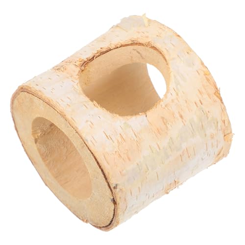 Kisangel Hamster Tunnel aus Natürlichem Birkenholz Versteck für Zwerghamster und Meerschweinchen Robuster Kletter und Verstecktunnel für Kleintierkäfig Zubehör Kisangel Hamster Tunnel aus Natürlichem Birkenholz Versteck für Zwerghamster und Meerschweinchen Robuster Kletter und Verstecktunnel für Kleintierkäfig Zubehör von Kisangel